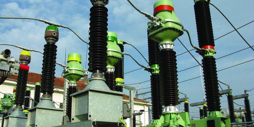 Outdoor substation structure installation