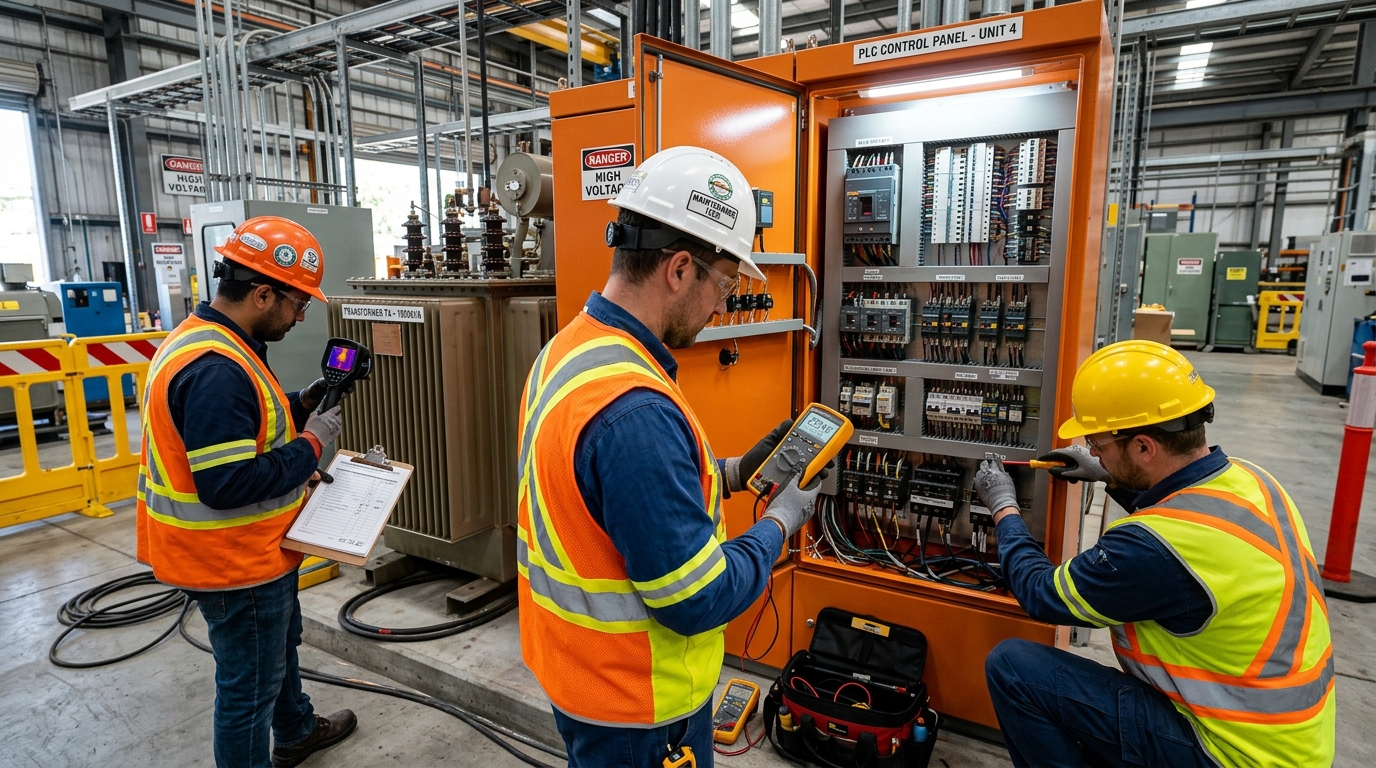 Preventive and 24/7 electrical maintenance services