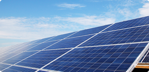Solar power plant roof installation